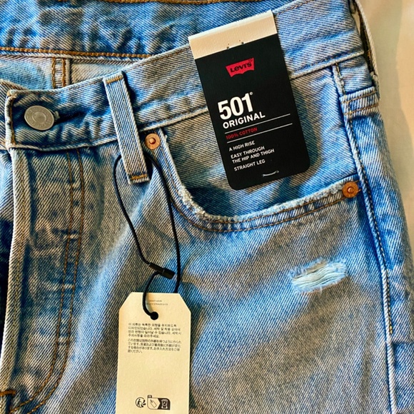 Levi's Original Fit Straight Jean 28x32 - Picture 9 of 10